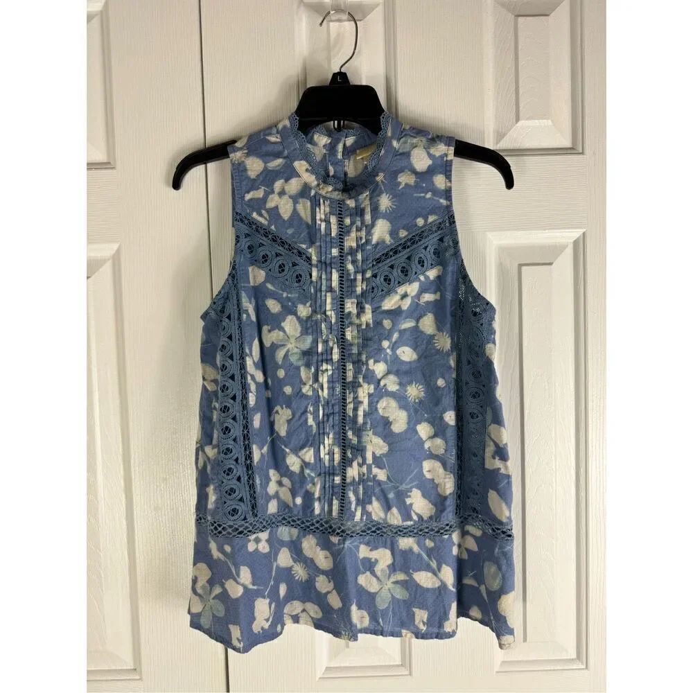 Anthropologie Vanessa Virginia Womens Blouse Size 4